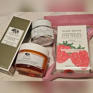 Origins,GlowRecipe&Glamglow bundle